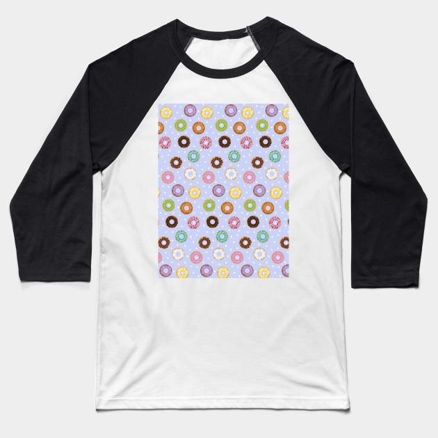 Donuts Baseball T-Shirt by hxrtsy